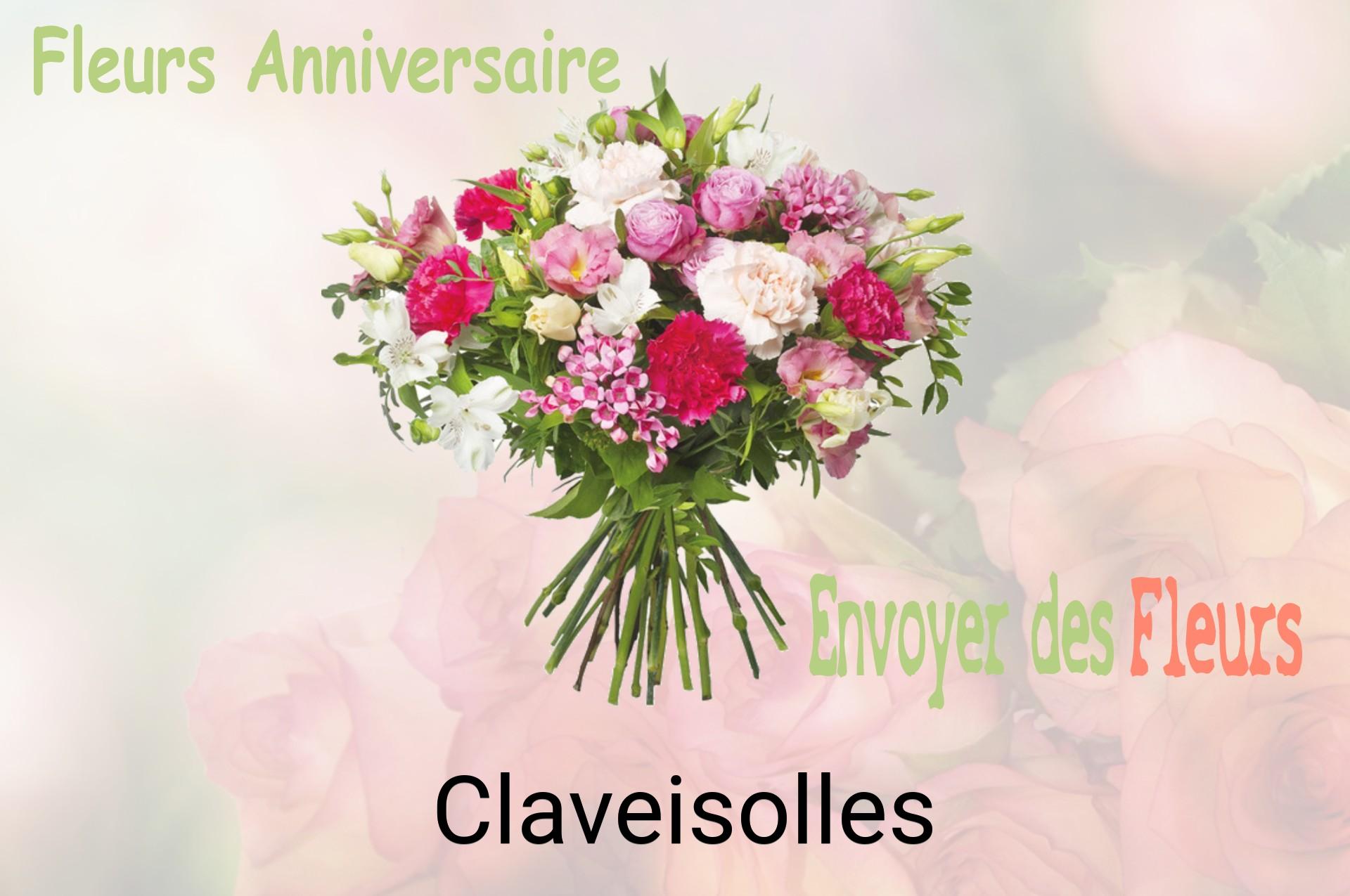 Bouquet de fleurs d’anniversaire livré à Claveisolles