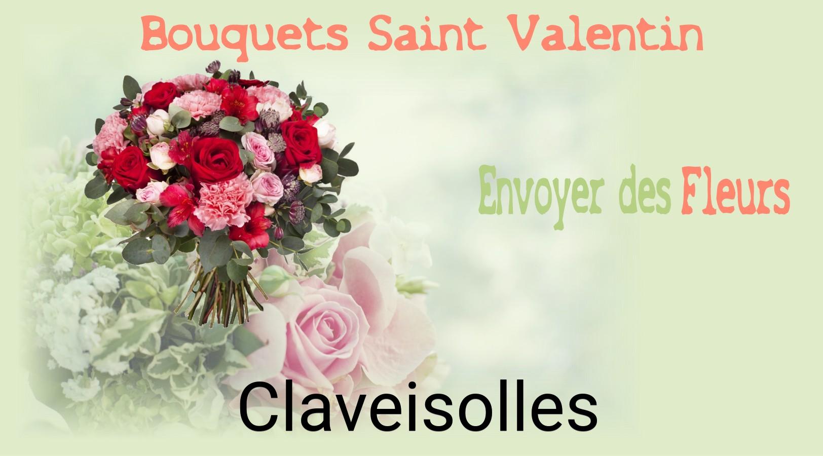 Roses de Saint-Valentin livrées à Claveisolles